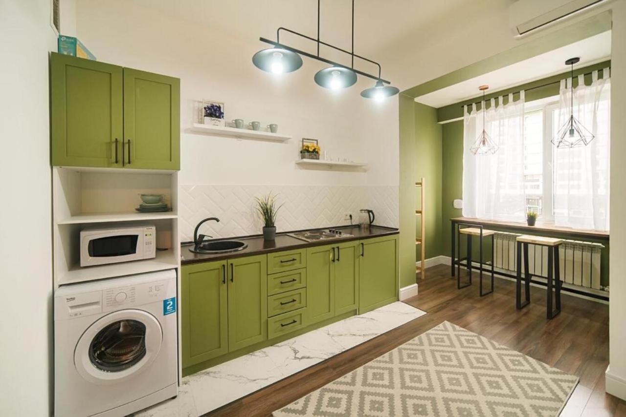 Manica Gagarin Park Apartment Almaty Bagian luar foto